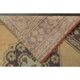 1970s Vintage Turkish Hand-Knotted Wool Cotton Orange Runner Rug 100x360
