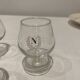 6 Napoleon brandy glasses