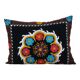 Vintage embroidered cushion cover 46x64 cm