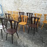 Set of 12 bistro chairs