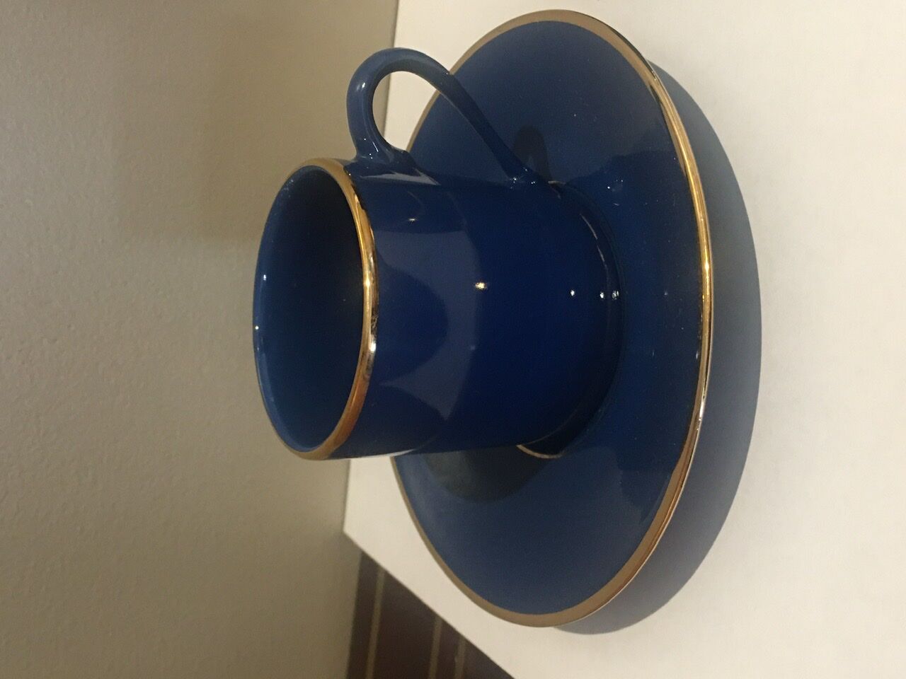 Pair of Guy Degrenne cups