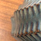 Vintage German brutalist ceramic gourd vase by Heinrich Fuchs for Luisenburg, 1970s.