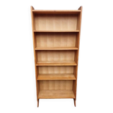 Vintage library shelf with compass base