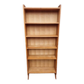 Vintage library shelf with compass base
