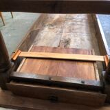 large old walnut farmhouse table