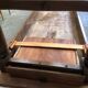 large old walnut farmhouse table