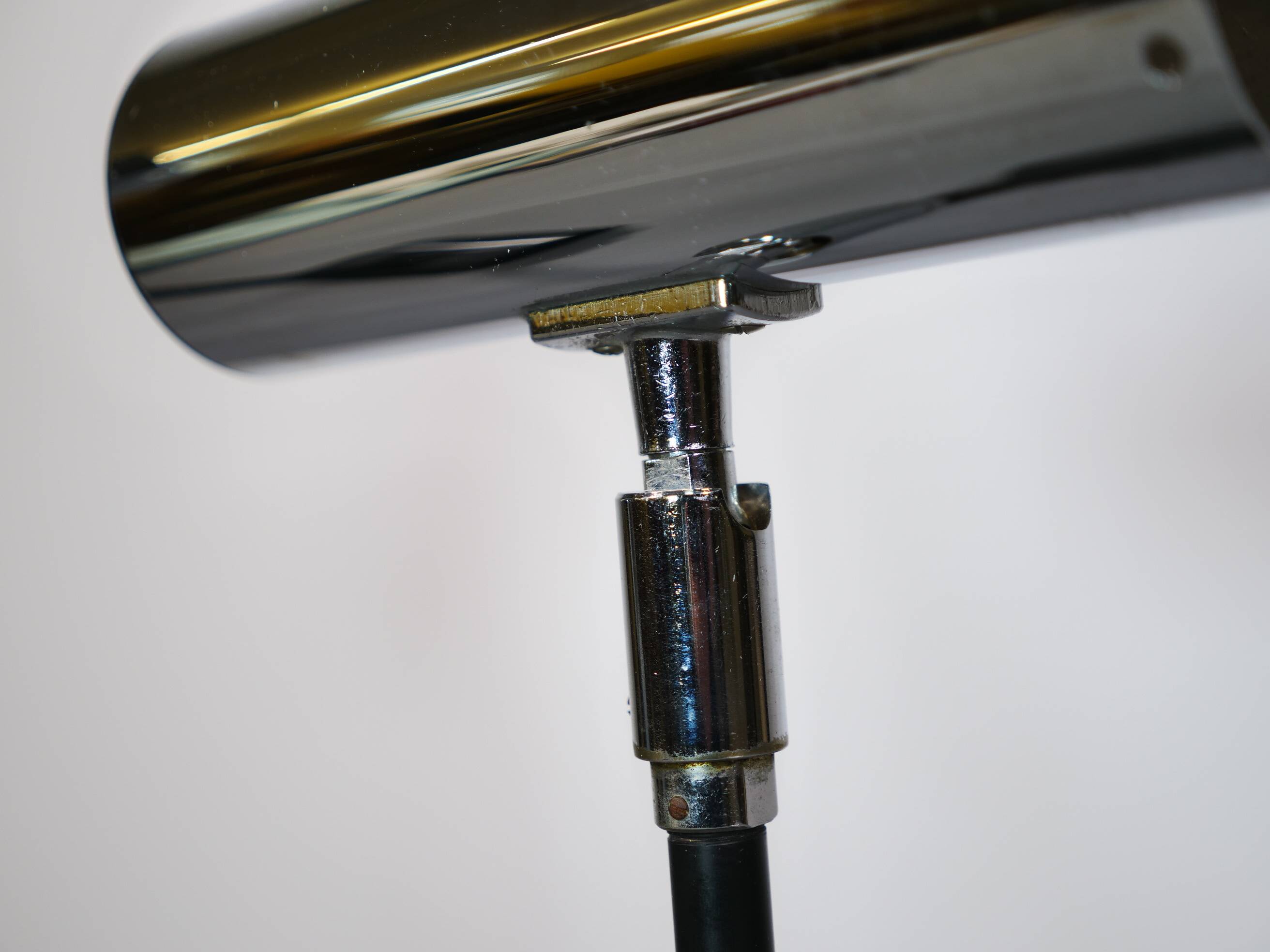 Luminaires murales space age en chrome pour le personnel, ensemble de 2, années 1970