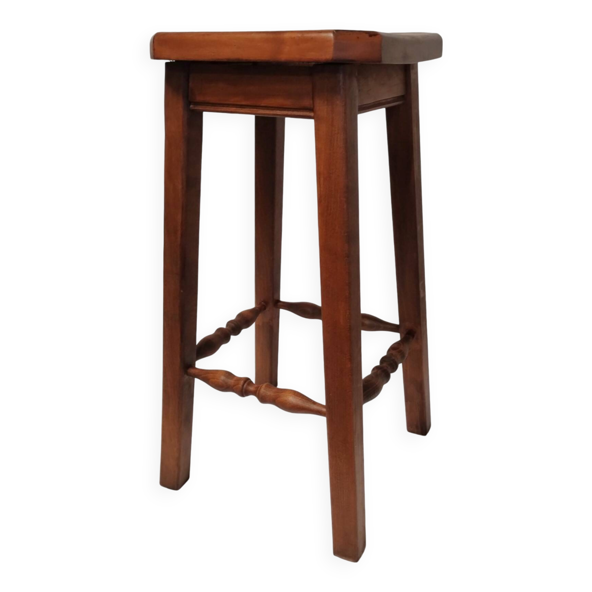 Vintage solid wood stool