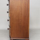 Mahogany veneer curved, English work, circa 1840