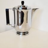 Old tea maker art deco metal and wood