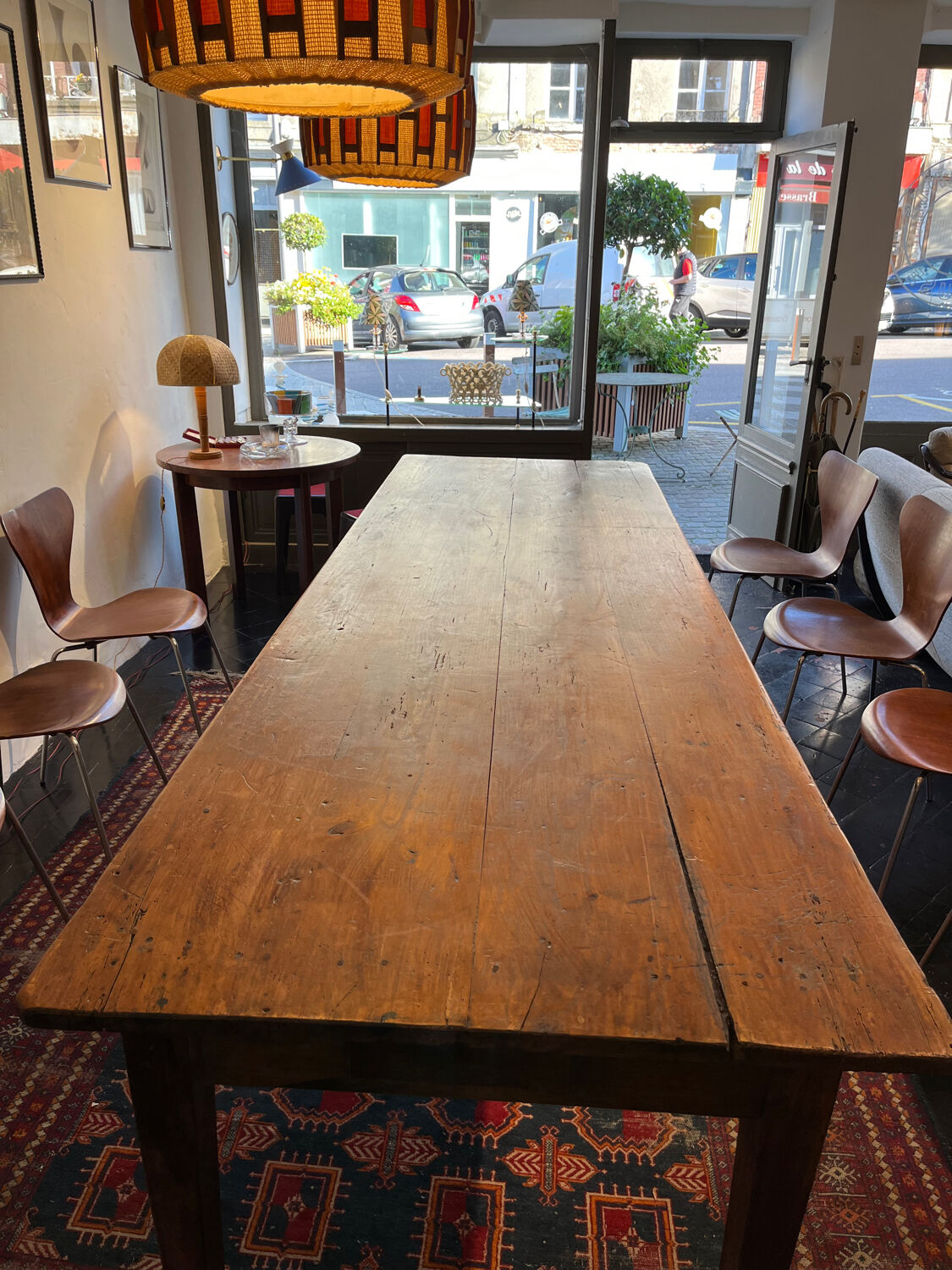 Large farm table