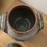 Stoneware soup tureen signed atch