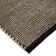Black jute and cotton rug 160 x 230 cm