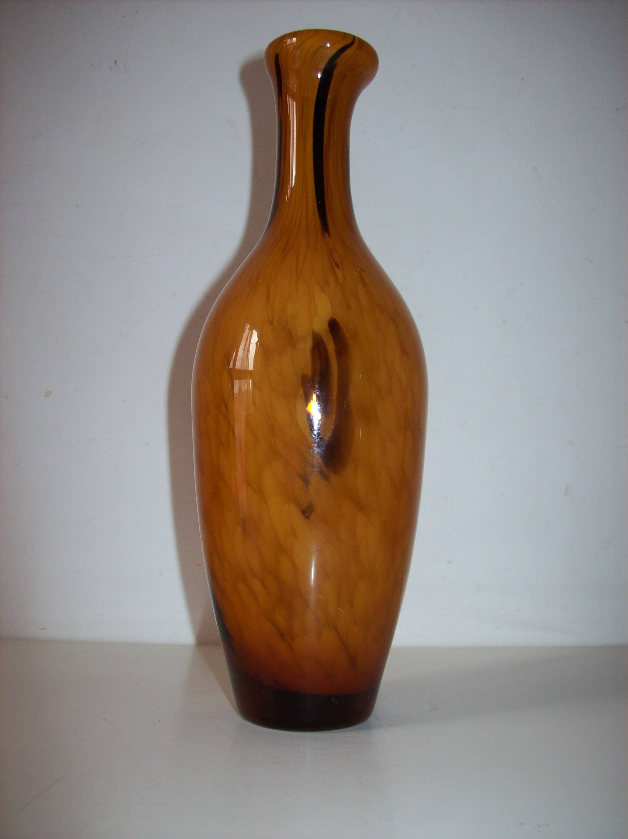 Vase en pâte de verre