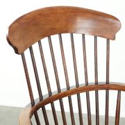 Antique English Windsor highback chair from the 19th century