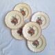 Assiettes creuses Digoin Sarreguemines Modèle Loraine