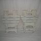 Paire de tabouret pliant