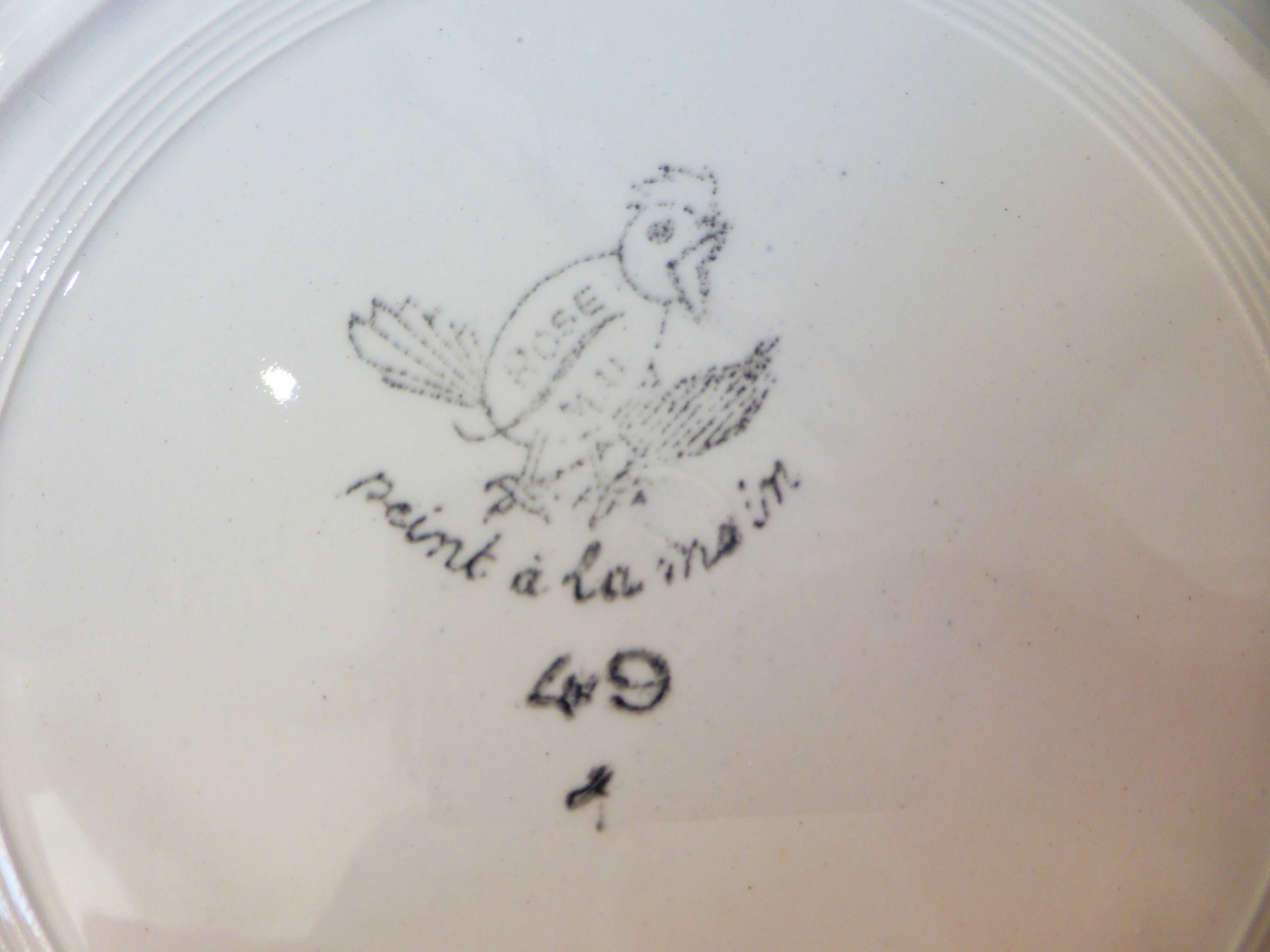 4 flat plates model Rose Mai