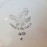 4 flat plates model Rose Mai