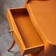 Old orange bedside table