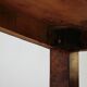 Coffee table made of solid elm burl, patchwork, Belgium, 1990s