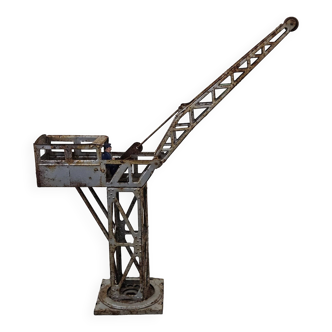 Joustra crane - Old toy - Tin toy