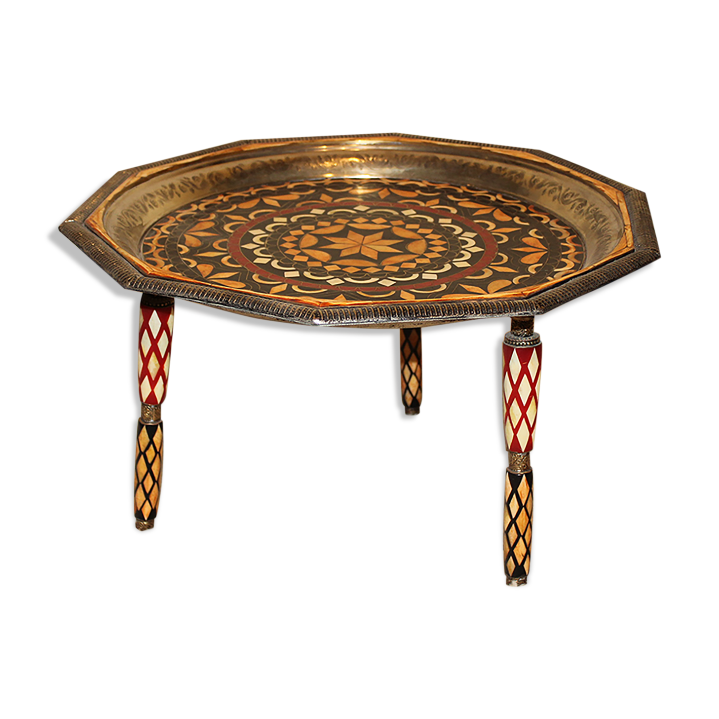 Plateau trépied  décoratif