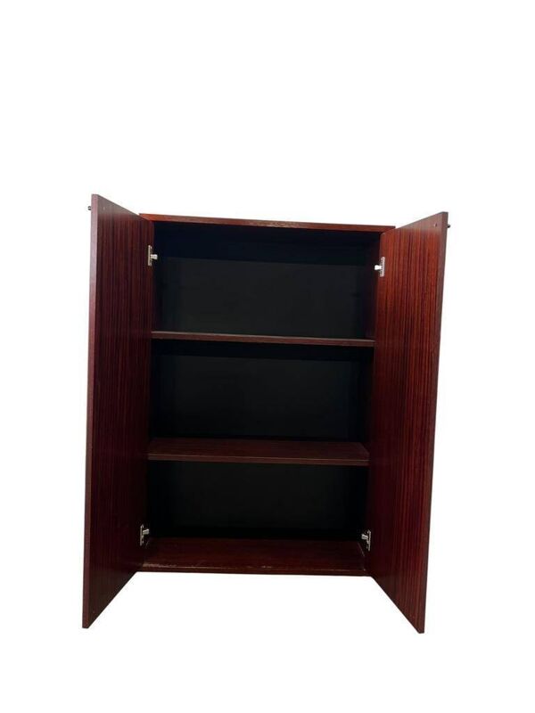 Armoire / étagère vintage en bois peu profonde