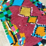 Handcrafted Moroccan Berber Rug 155 X 105 CM