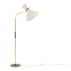 Maison Lunel lampadaire diabolo laiton canon de fusil vers 1950