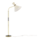 Maison Lunel lampadaire diabolo laiton canon de fusil vers 1950