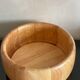 Fruit bowl in wood Rubber of Brazil