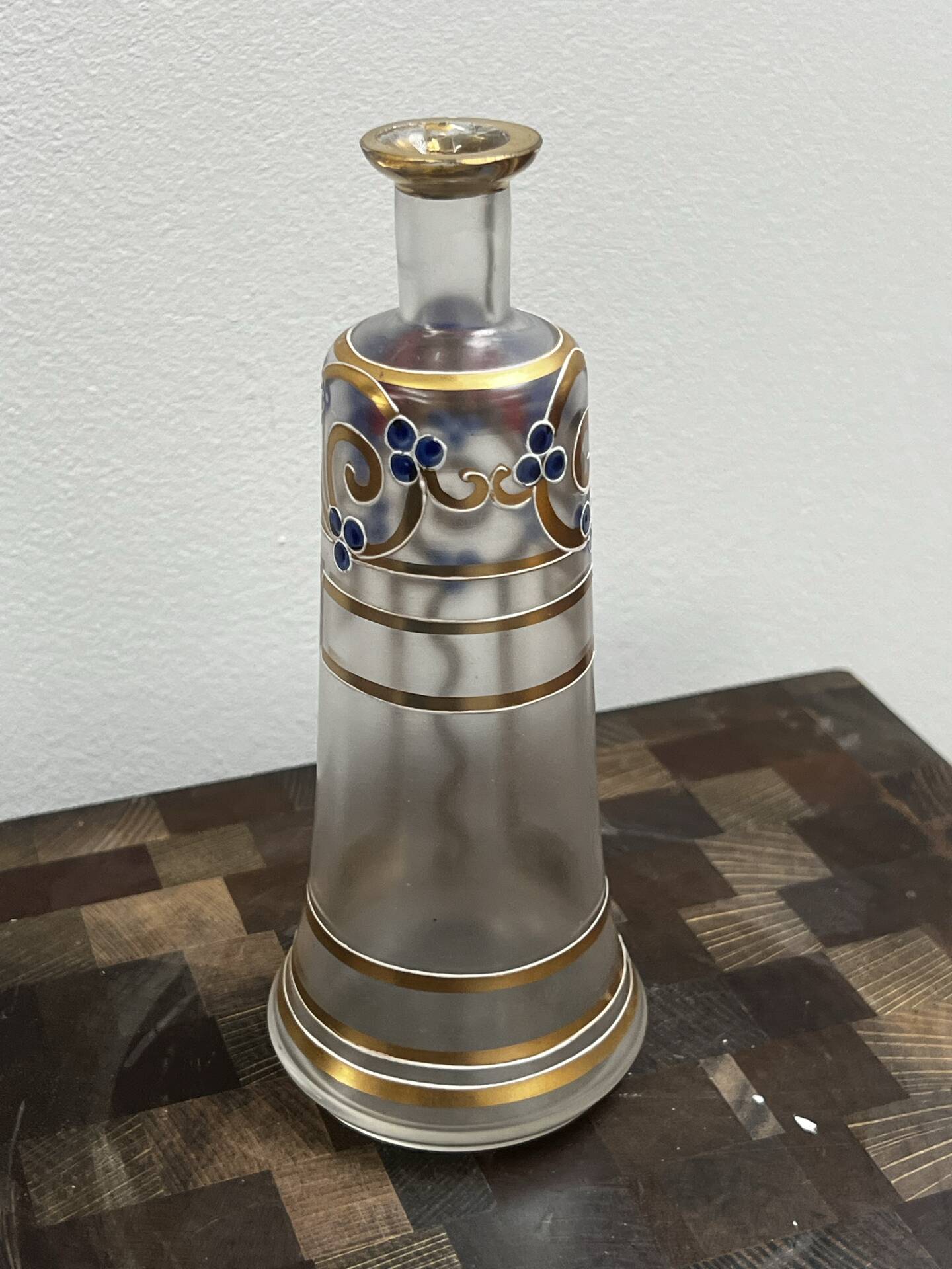 Enamelled bottle 1899/1900 Art Nouveau - Art Deco