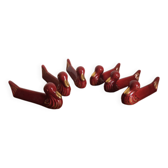 6 porte-couteaux