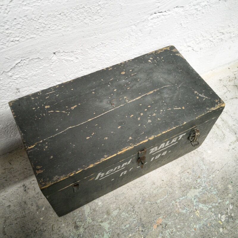 Ancienne malle en bois