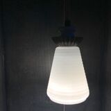 Walk cone white and metal