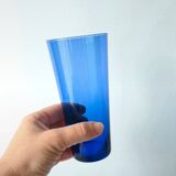 4 verres colorés 70s
