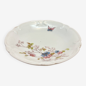 Bowl with flower & butterfly motifs