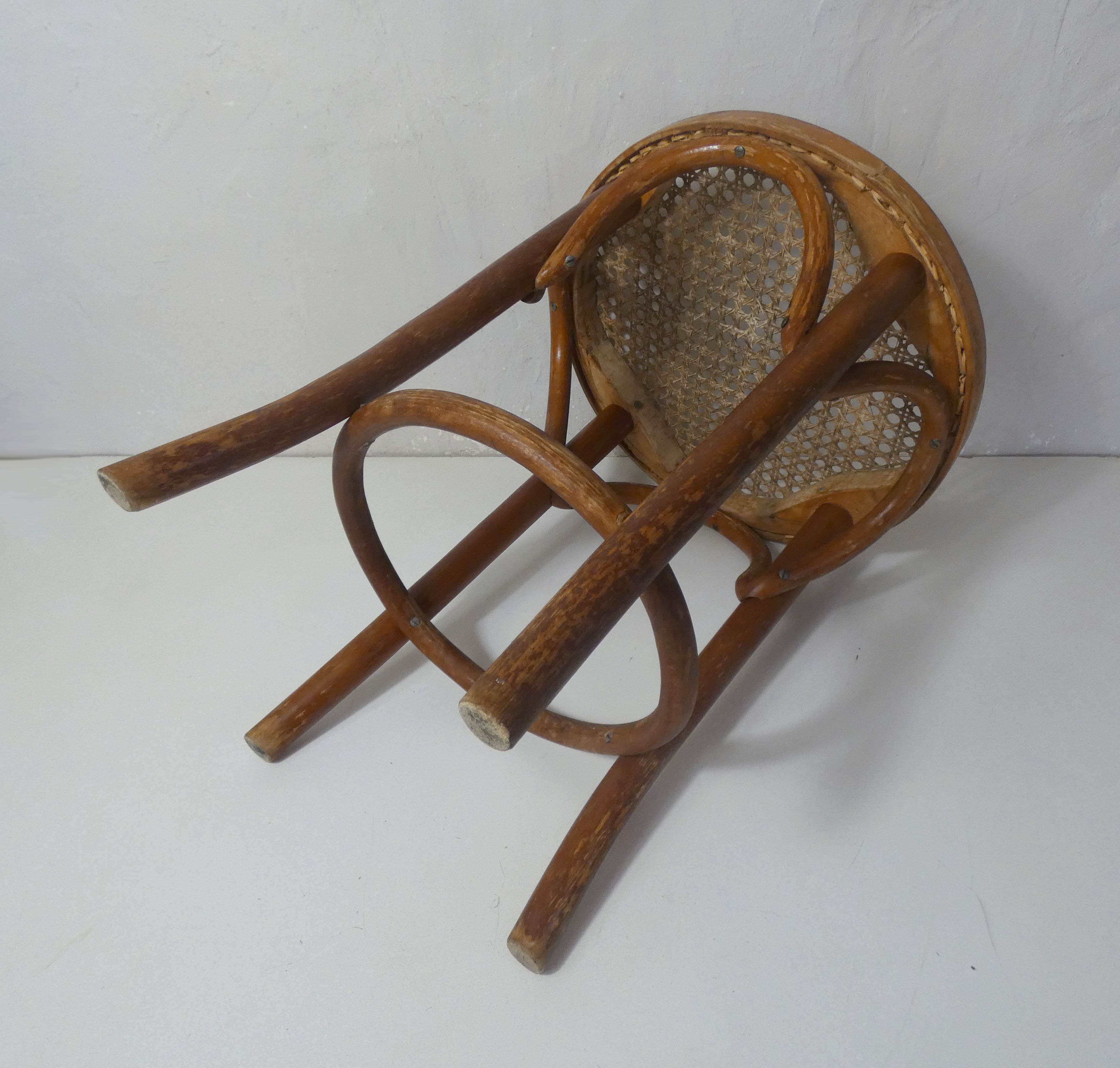 old Baumann vintage bistro stool