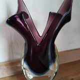 Sommerso Murano Vase Italy