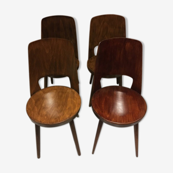 Set of 4 baumann chairs "Mondor"