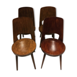 Set of 4 baumann chairs "Mondor"