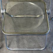 Suite de 3 chaises pliantes Plia par Giancarlo Piretti pour Castelli