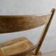 Chaise en bois massif Adolf Schneck de 1947