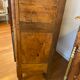 Bressane cabinet dated 1863, in walnut, ash and ash magnifying glass