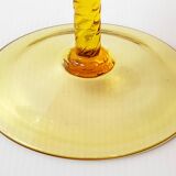 Coupe en verre vintage 1970