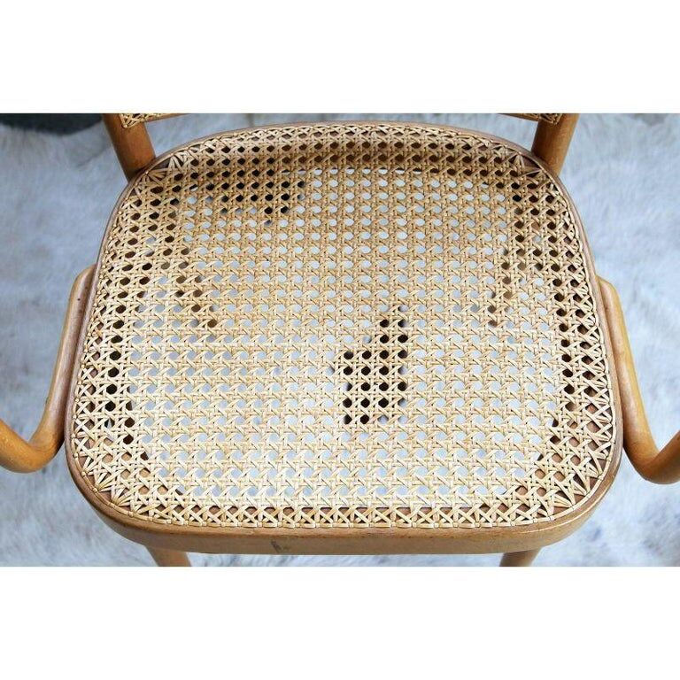 Fauteuil de Prague en bois de hêtre courbé Josef Frank Josef Hoffmann