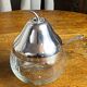 Sugar bowl, pear-shaped jam pot.