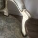 Fauteuil et son repose pieds style Louis XV