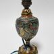 Cloisonné enamel lamp foot
